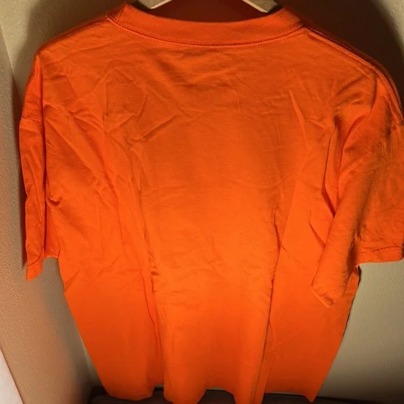 NHL Old Time Hockey Mens Philadelphia Flyers Established 1967 Tee Color Orange - Picture 4 of 4